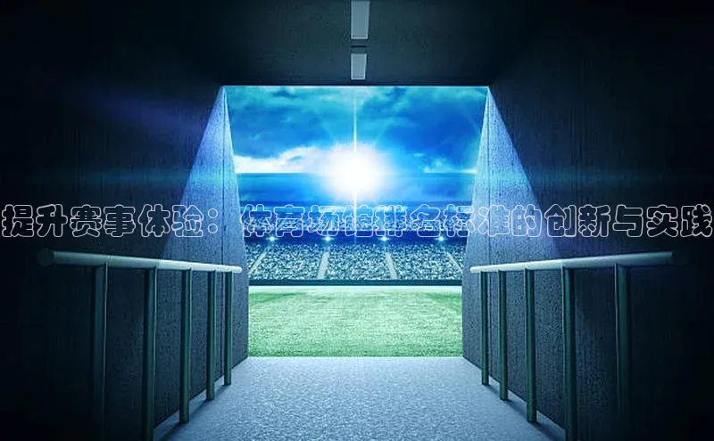 提升赛事体验：体育场馆排名标准的创新与实践